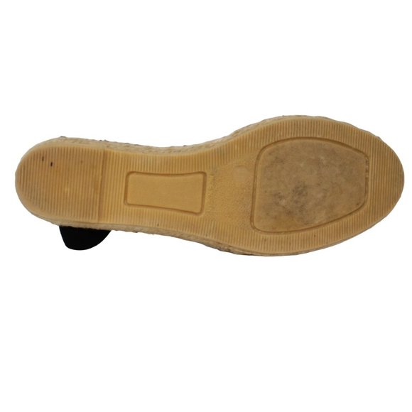 Toni Pons Womens Size 10.5 Nuria Black Suede Espadrille Slip On Sandals - Picture 5 of 16